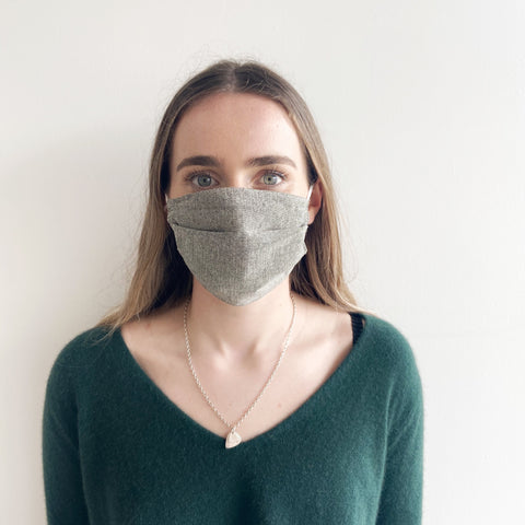 Organic Hemp Fabric Face Masks